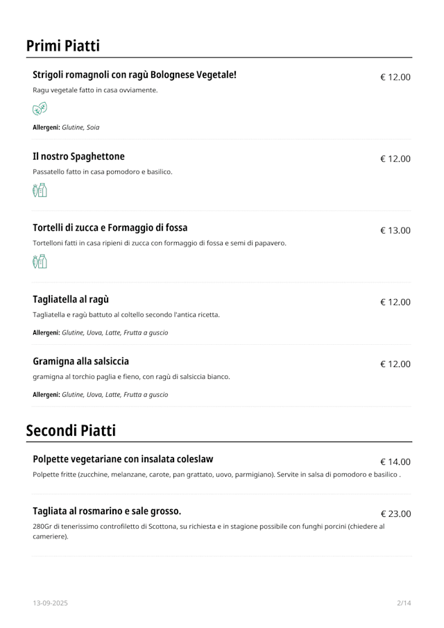PDF Menu page 2