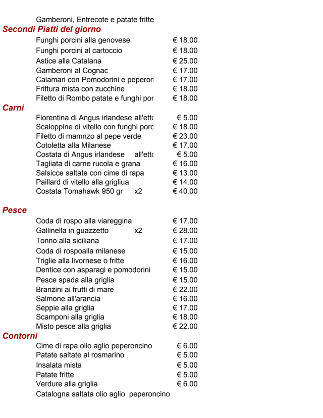 PDF Menu page 2