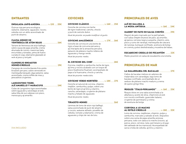 PDF Menu page 2