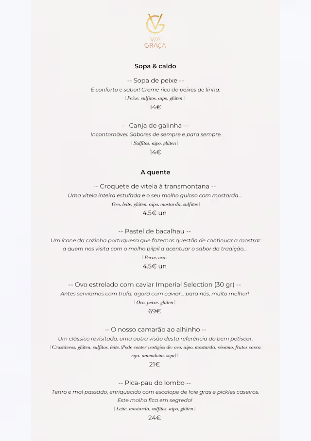PDF Menu page 2