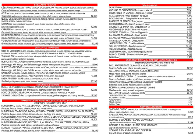PDF Menu page 2