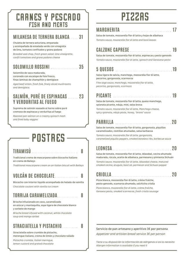 PDF Menu page 2