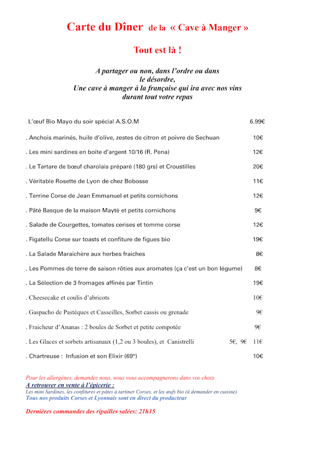 PDF Menu page 2