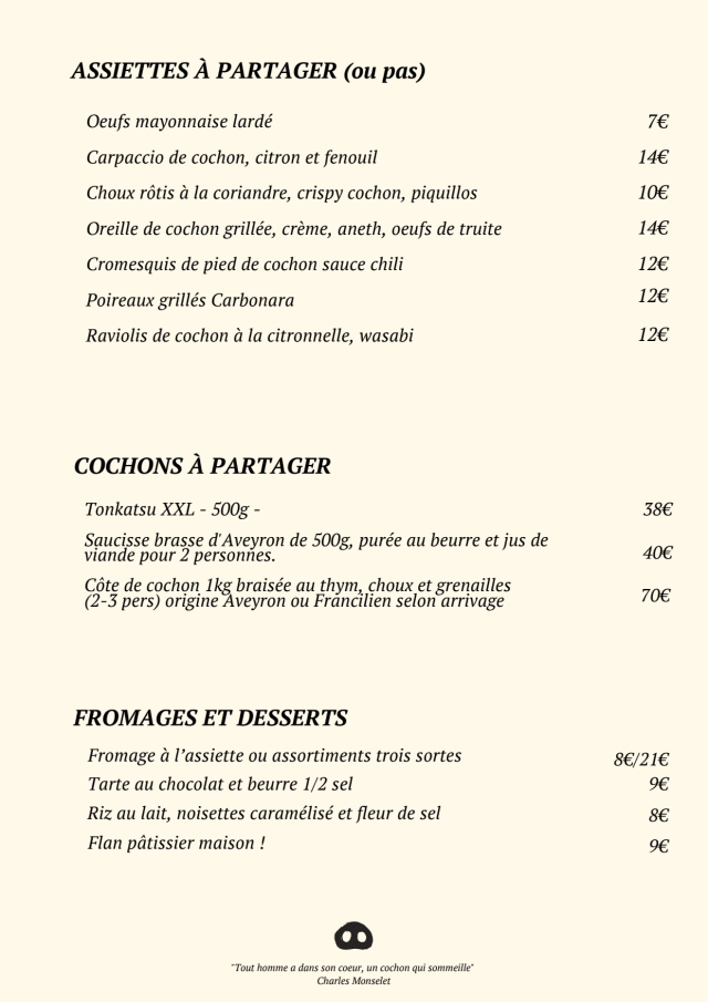 PDF Menu page 2
