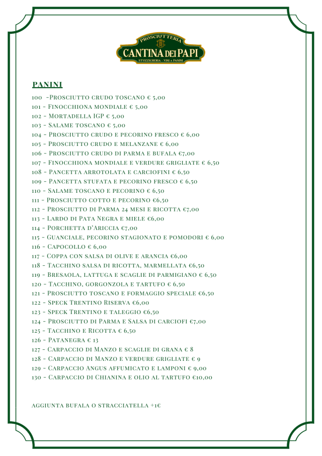 PDF Menu page 2