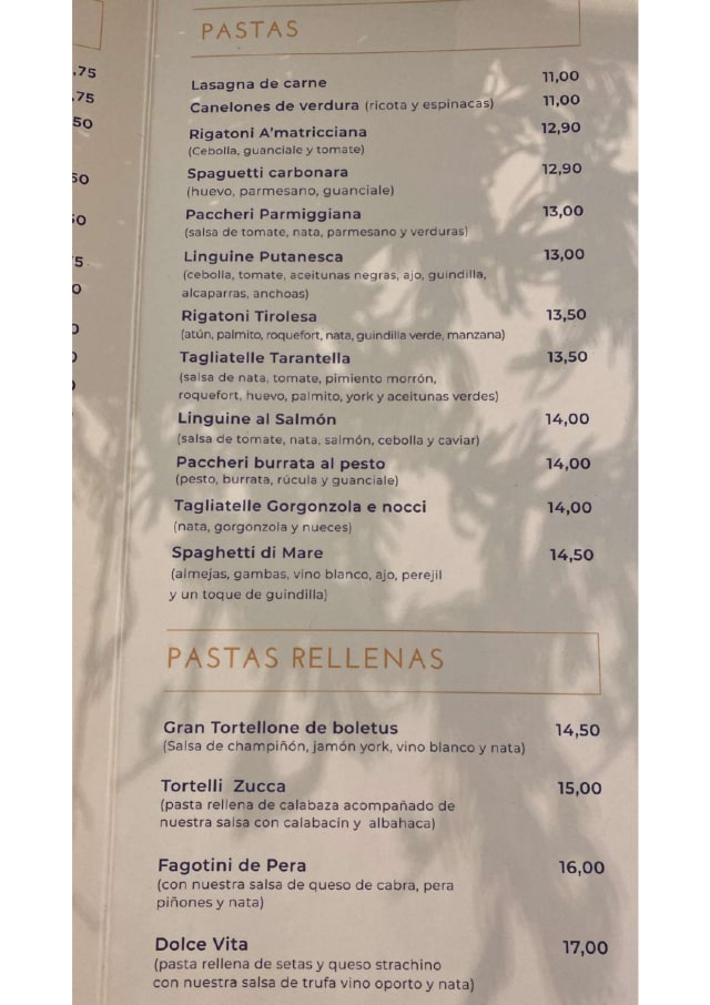 PDF Menu page 2