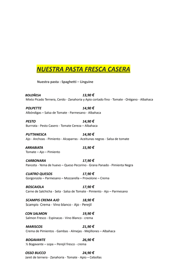 PDF Menu page 2