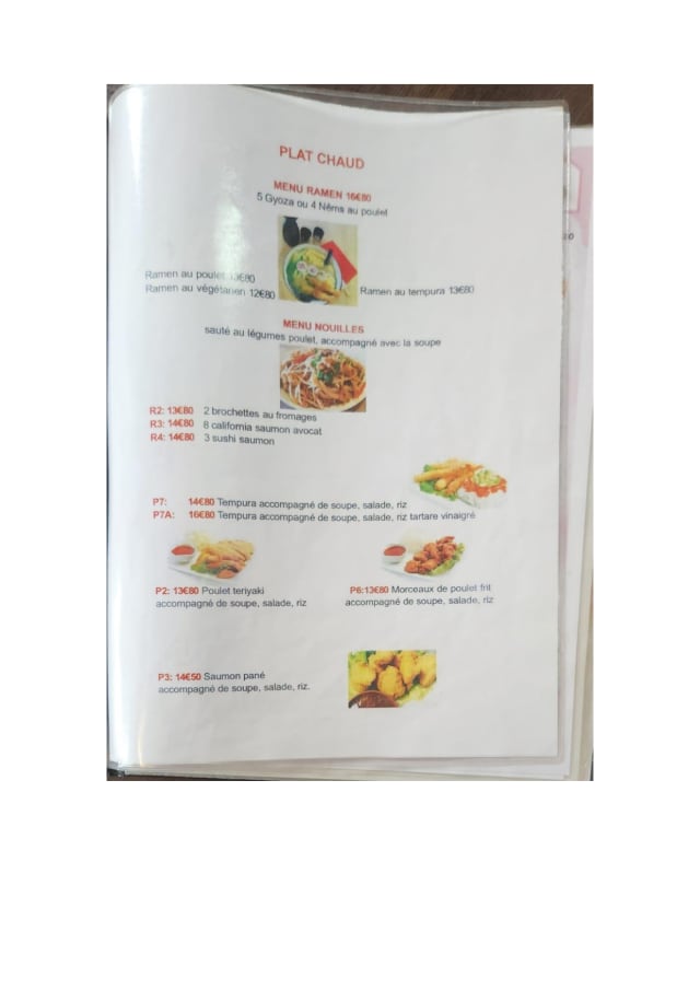 PDF Menu page 2