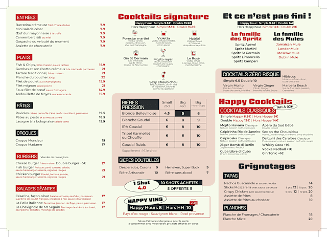 PDF Menu page 2