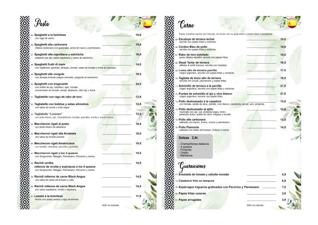 PDF Menu page 2