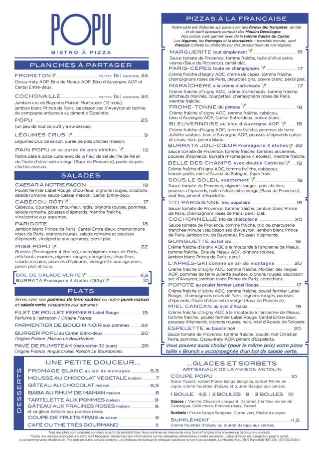 PDF Menu page 2