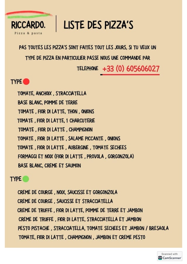 PDF Menu page 2