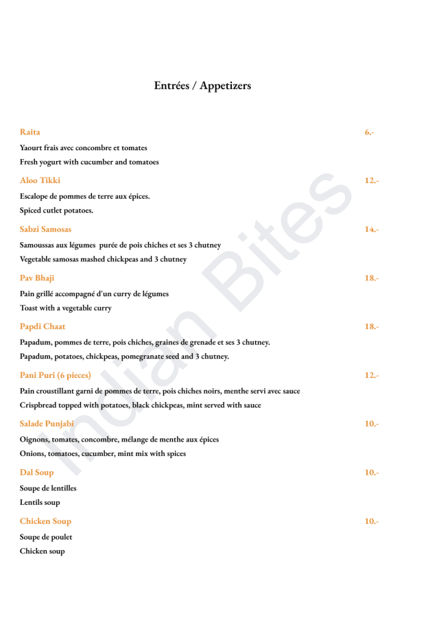 PDF Menu page 2
