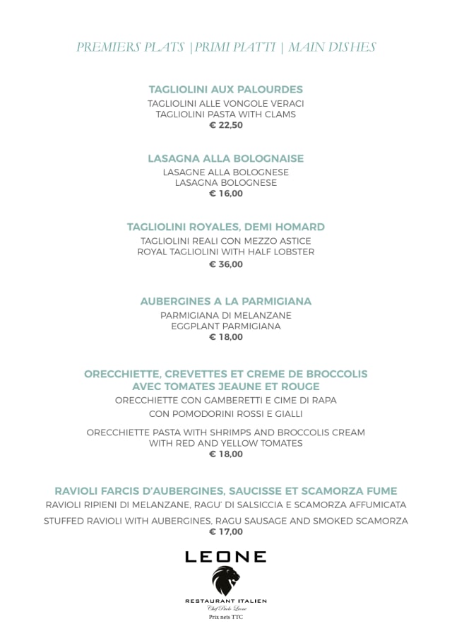 PDF Menu page 2