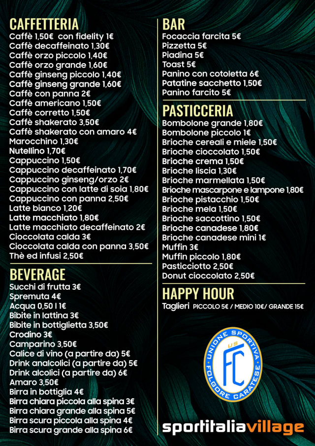 PDF Menu page 2