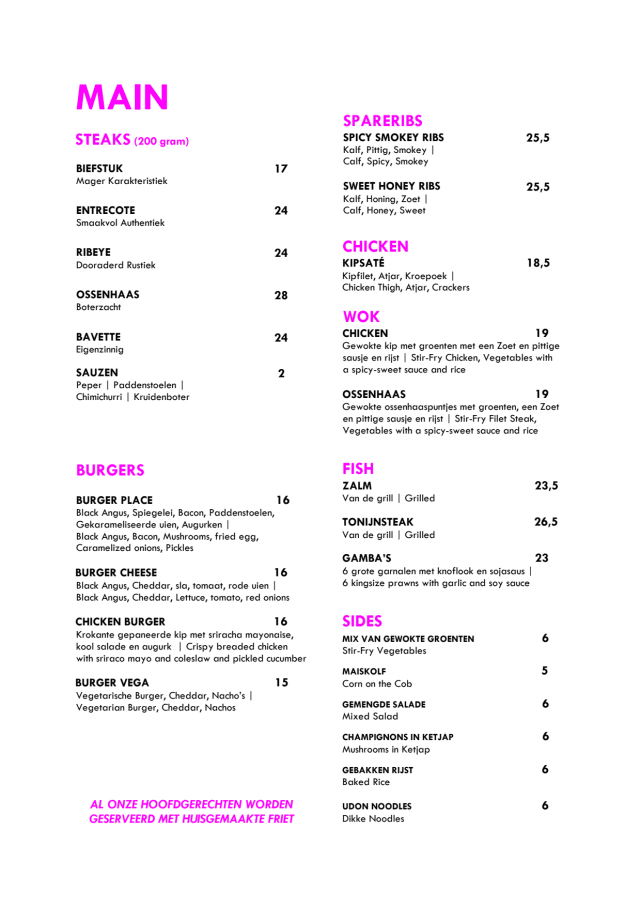PDF Menu page 2