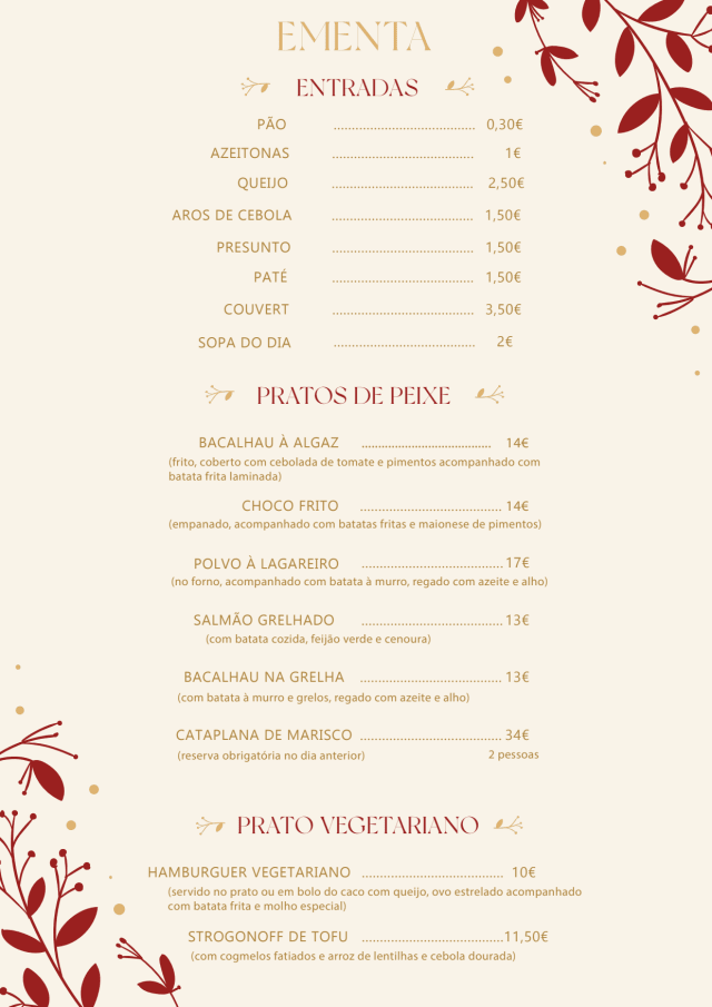 PDF Menu page 2