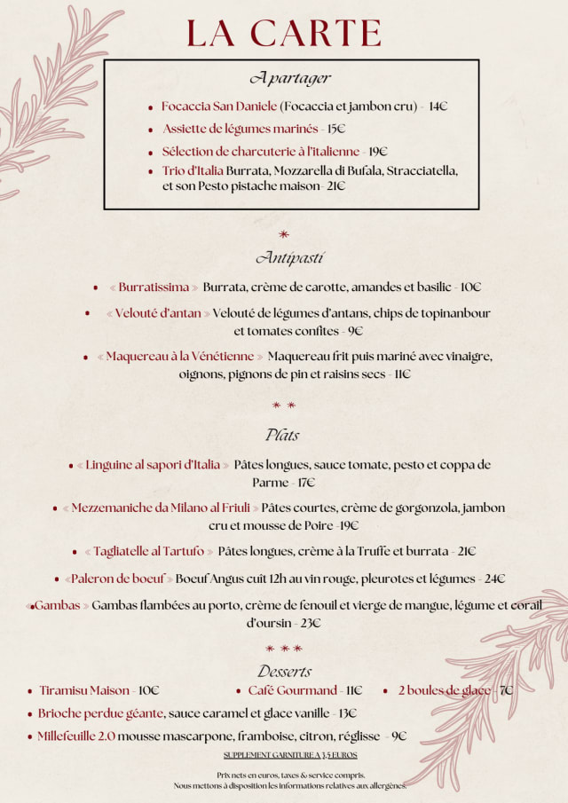 PDF Menu page 2
