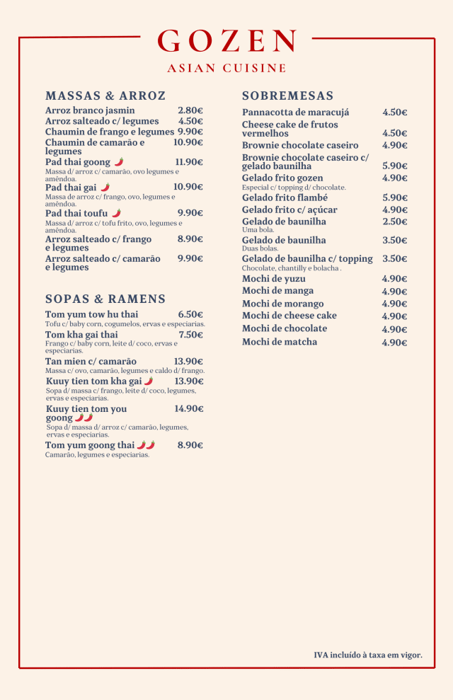 PDF Menu page 2