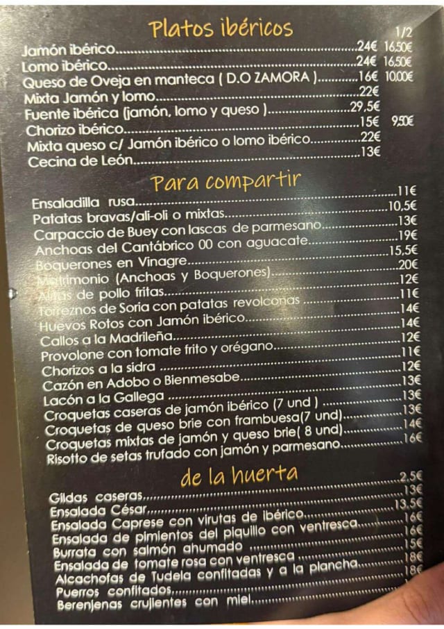 PDF Menu page 2
