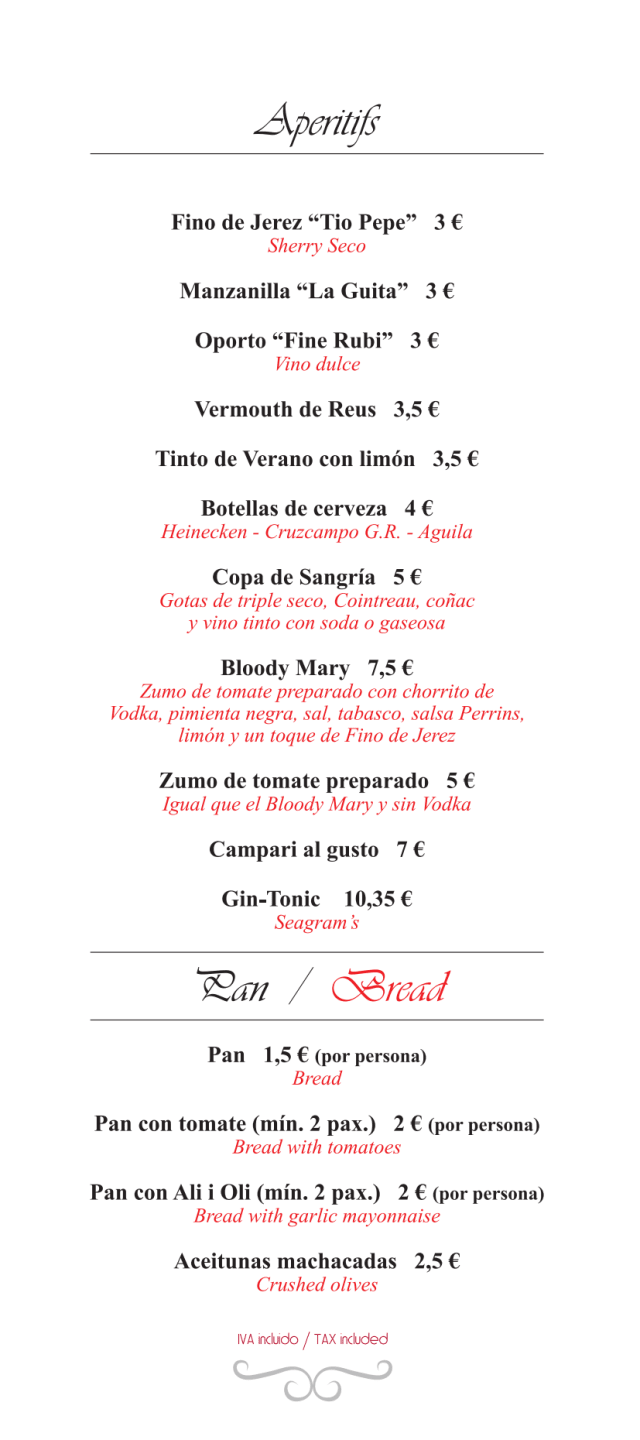 PDF Menu page 2