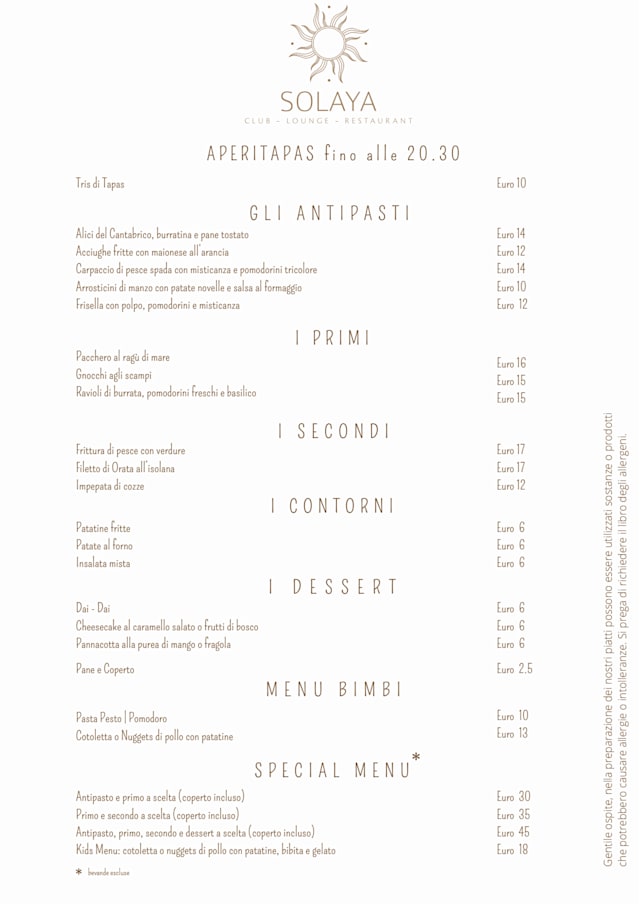 PDF Menu page 2