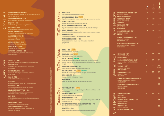 PDF Menu page 2