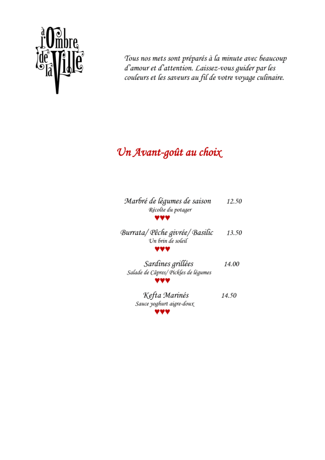 PDF Menu page 2