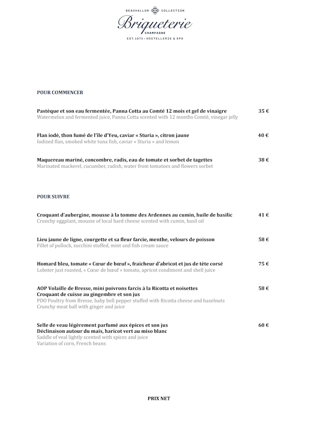 PDF Menu page 2