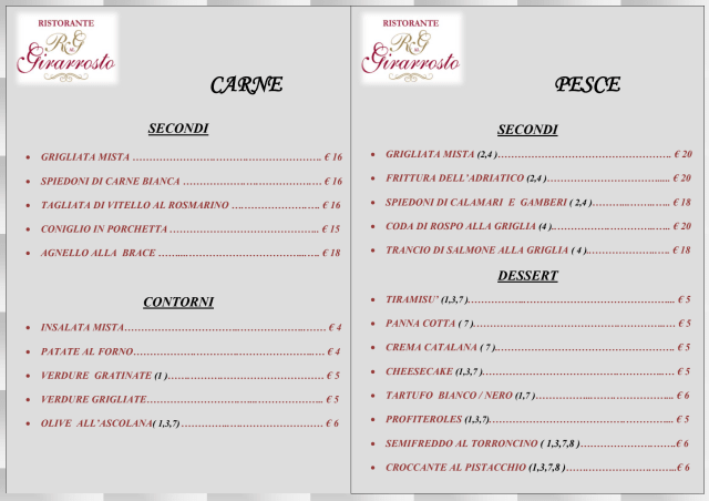 PDF Menu page 2