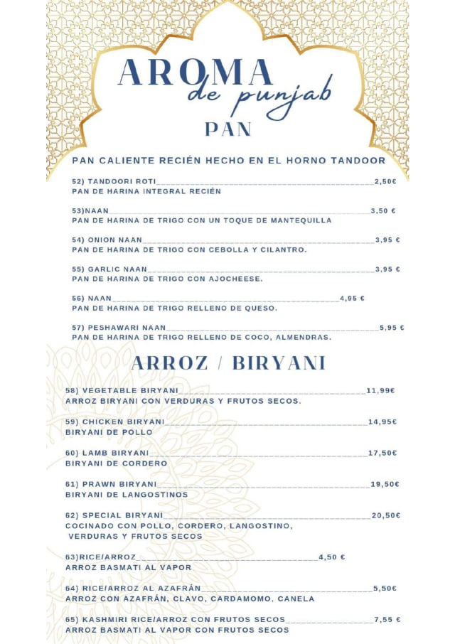PDF Menu page 2