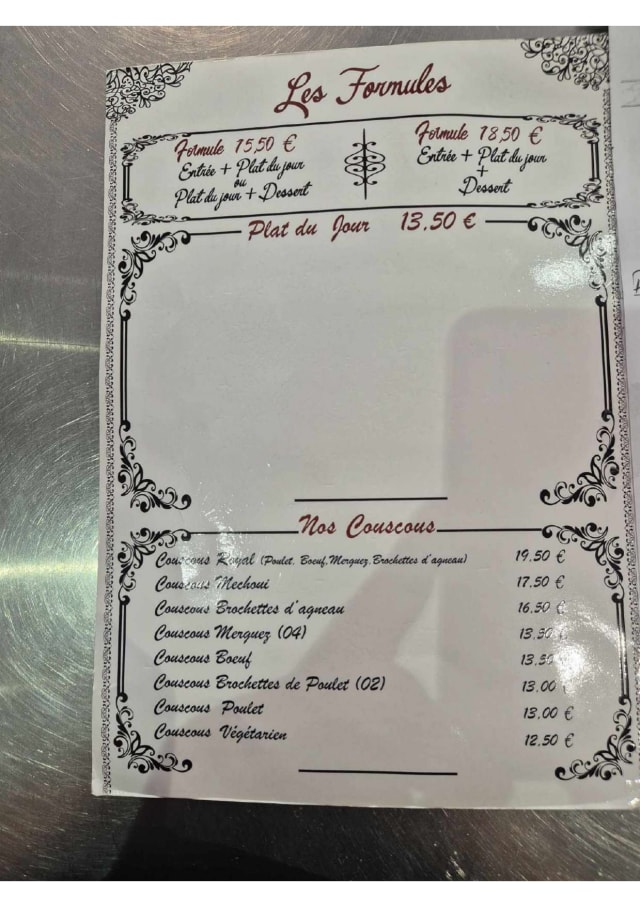 PDF Menu page 2
