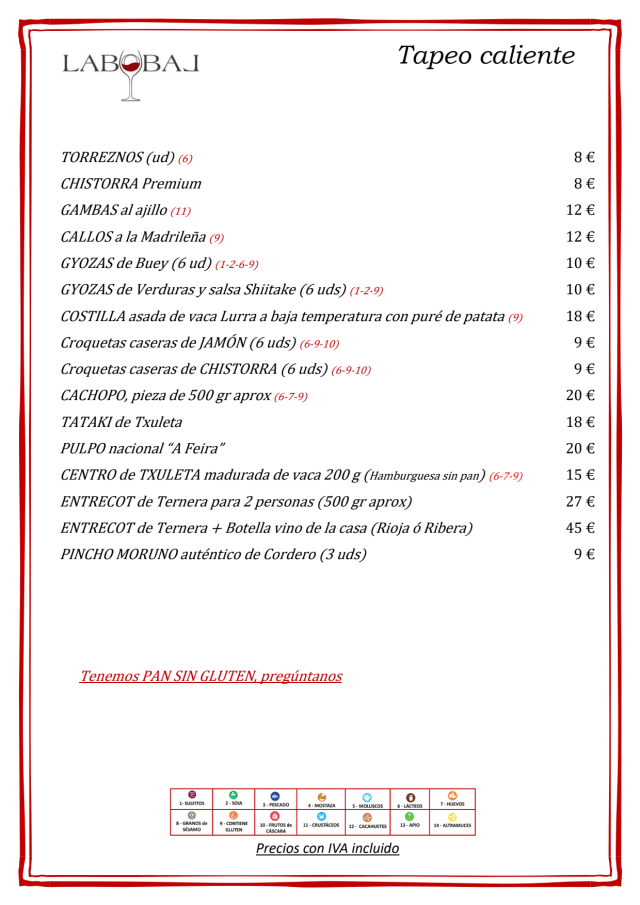 PDF Menu page 2