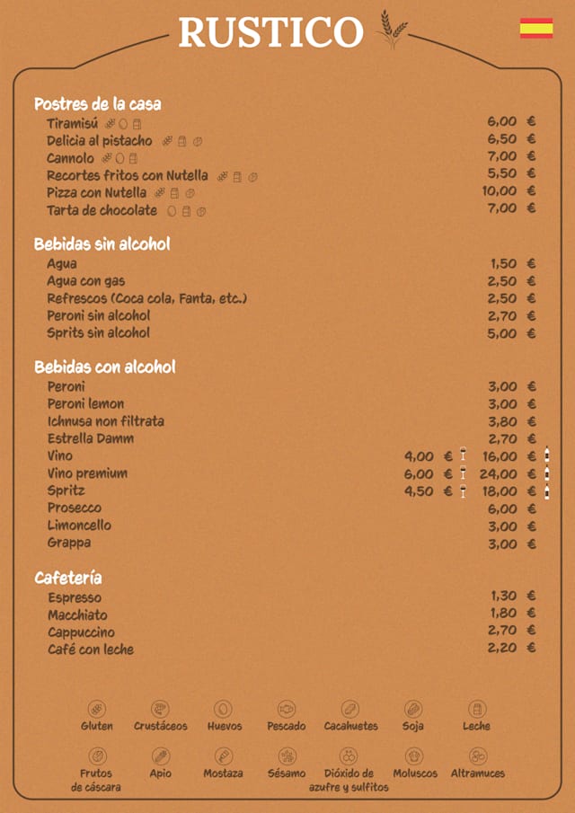 PDF Menu page 2