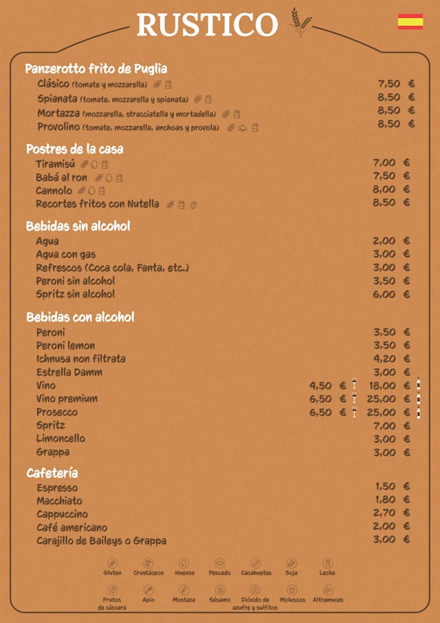 PDF Menu page 2