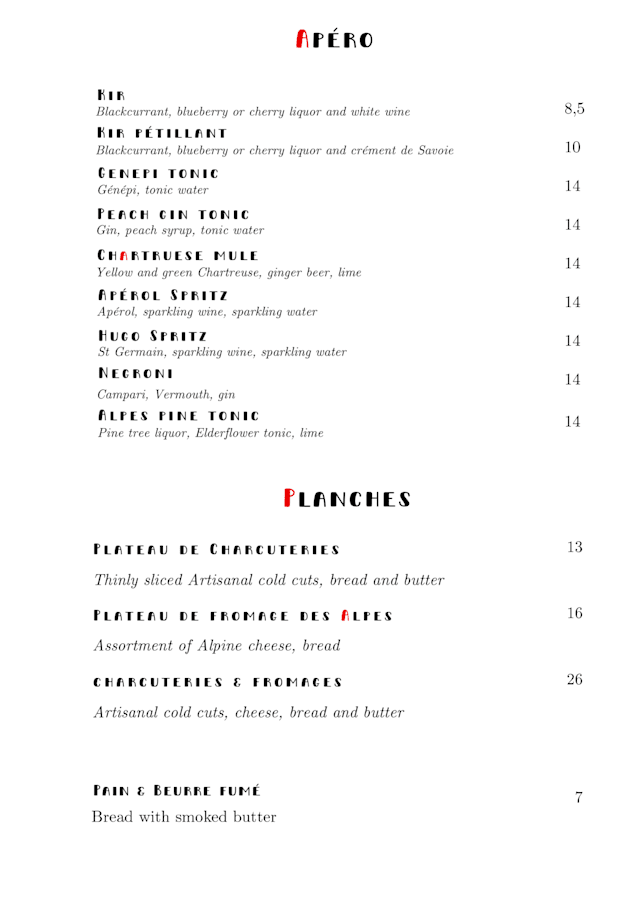PDF Menu page 2