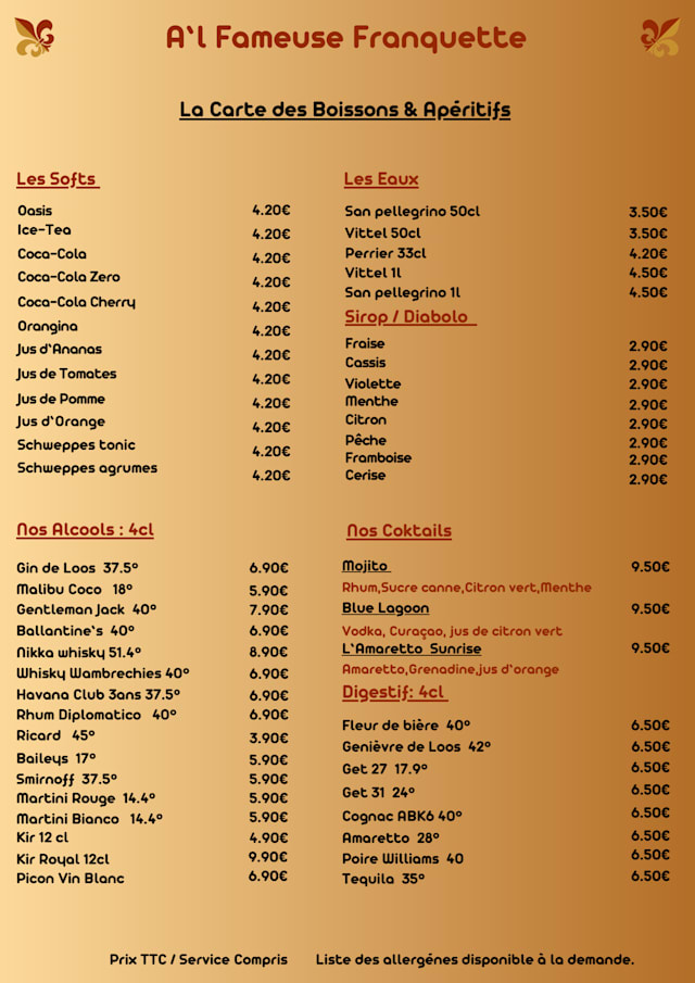 PDF Menu page 2