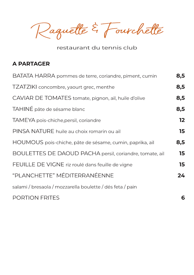 PDF Menu page 2