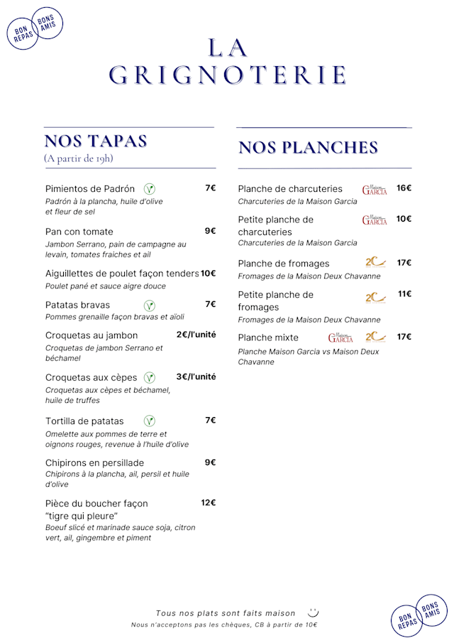 PDF Menu page 2