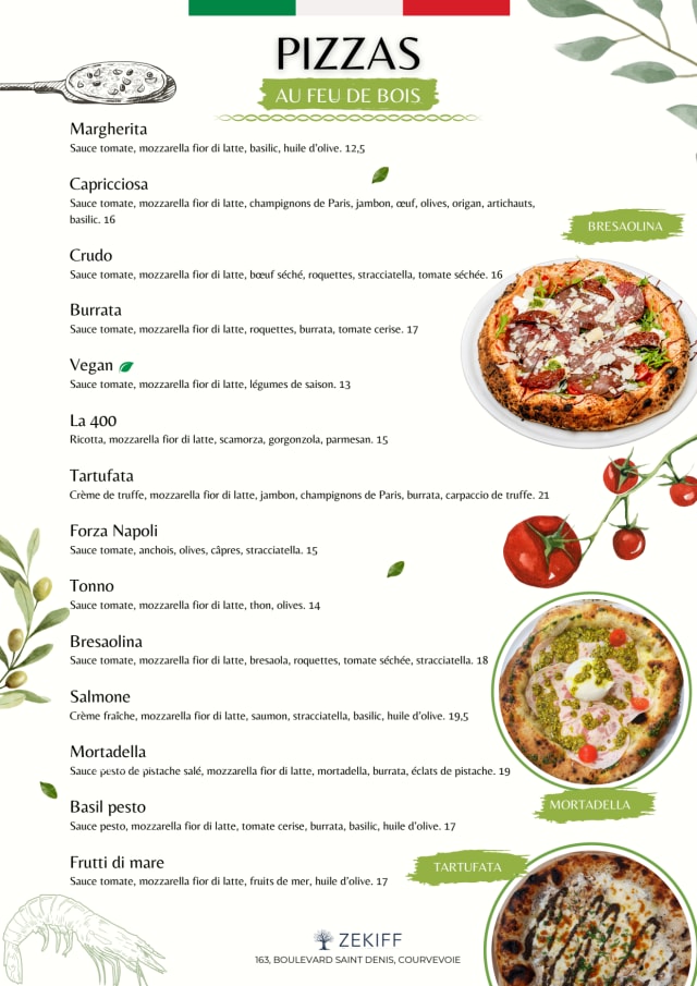 PDF Menu page 2