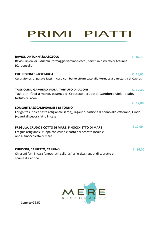 PDF Menu page 2