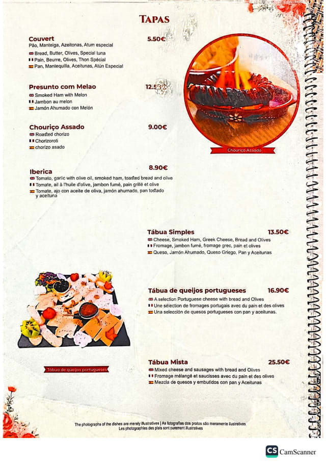 PDF Menu page 2
