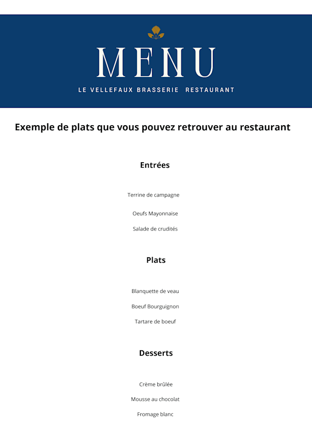PDF Menu page 2