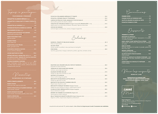 PDF Menu page 2
