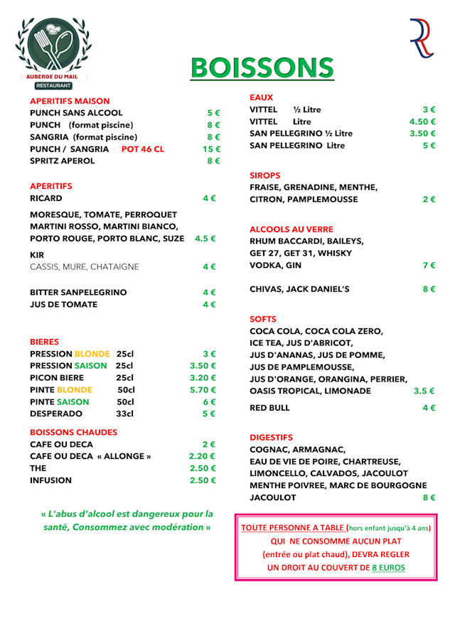 PDF Menu page 2