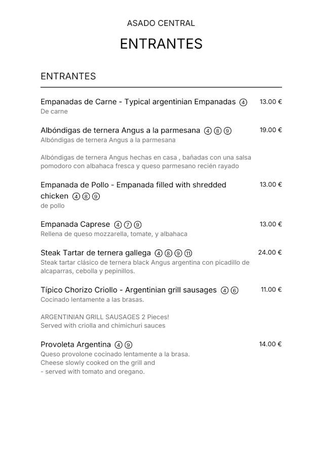PDF Menu page 2