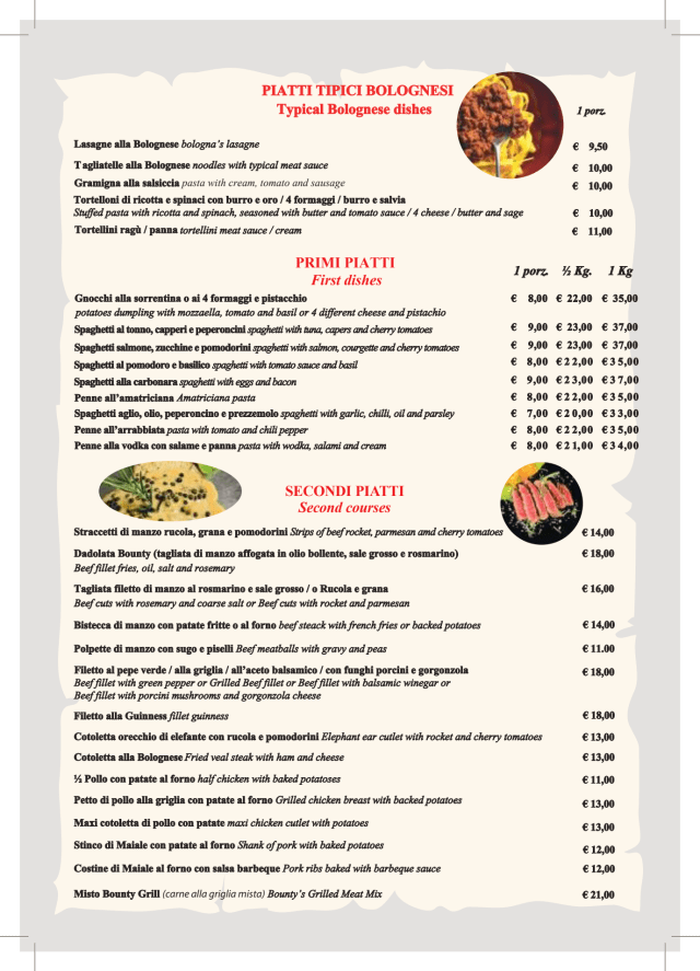 PDF Menu page 2
