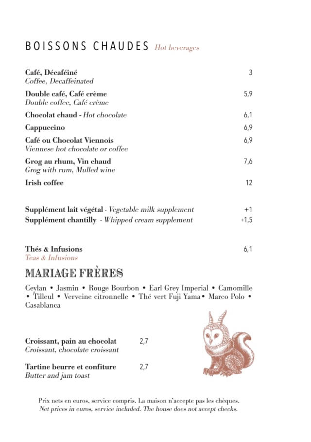 PDF Menu page 2