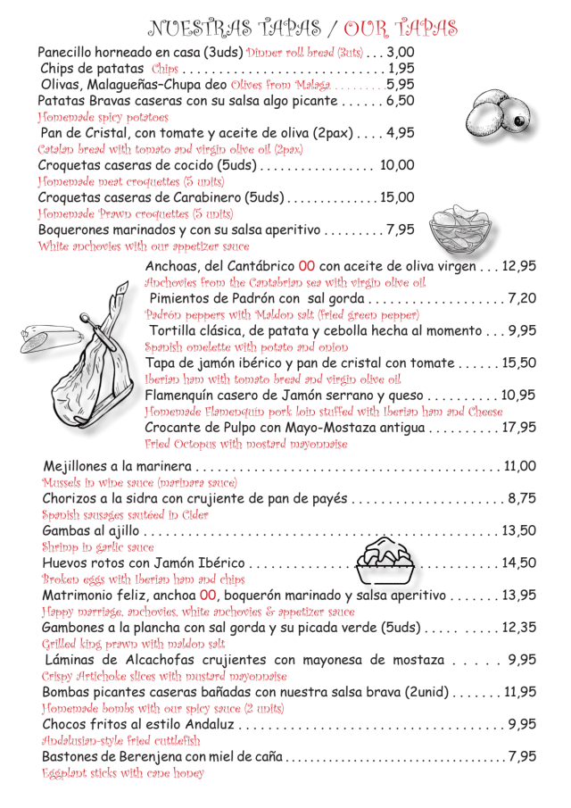 PDF Menu page 2