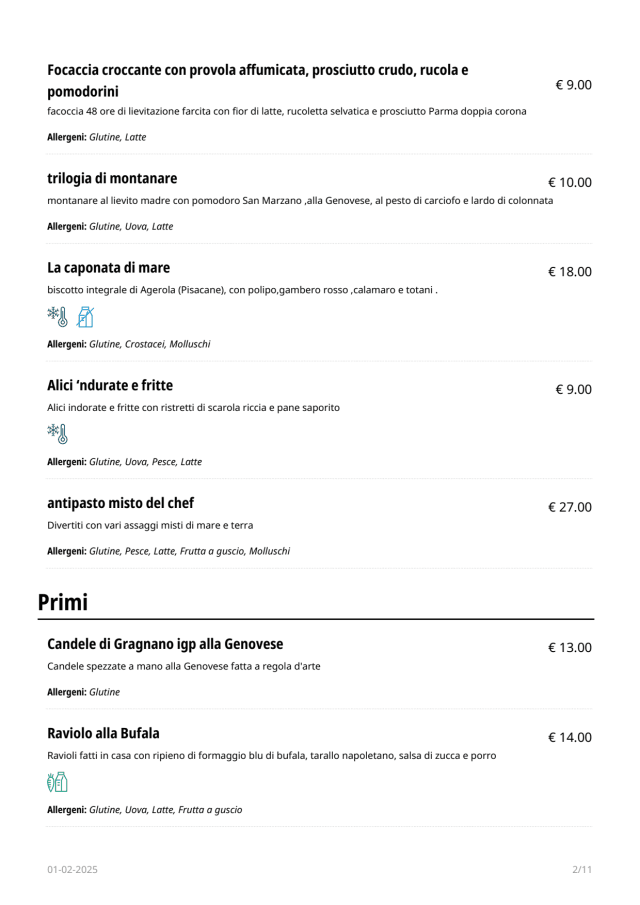 PDF Menu page 2